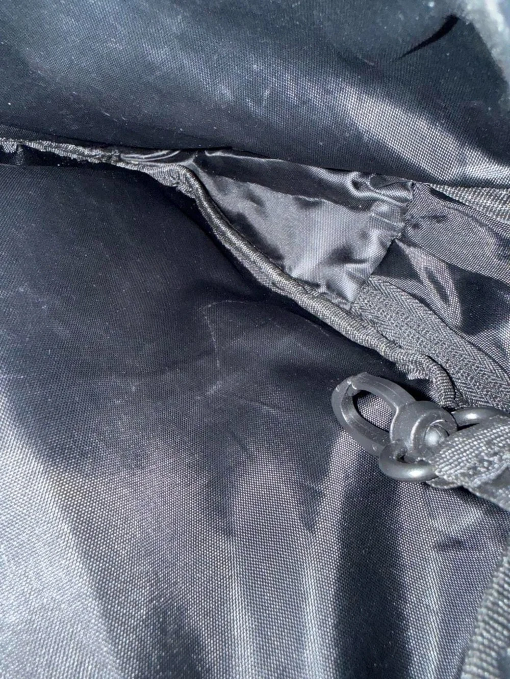 Duchamp Black Sling Belt Bag with Padded Strap